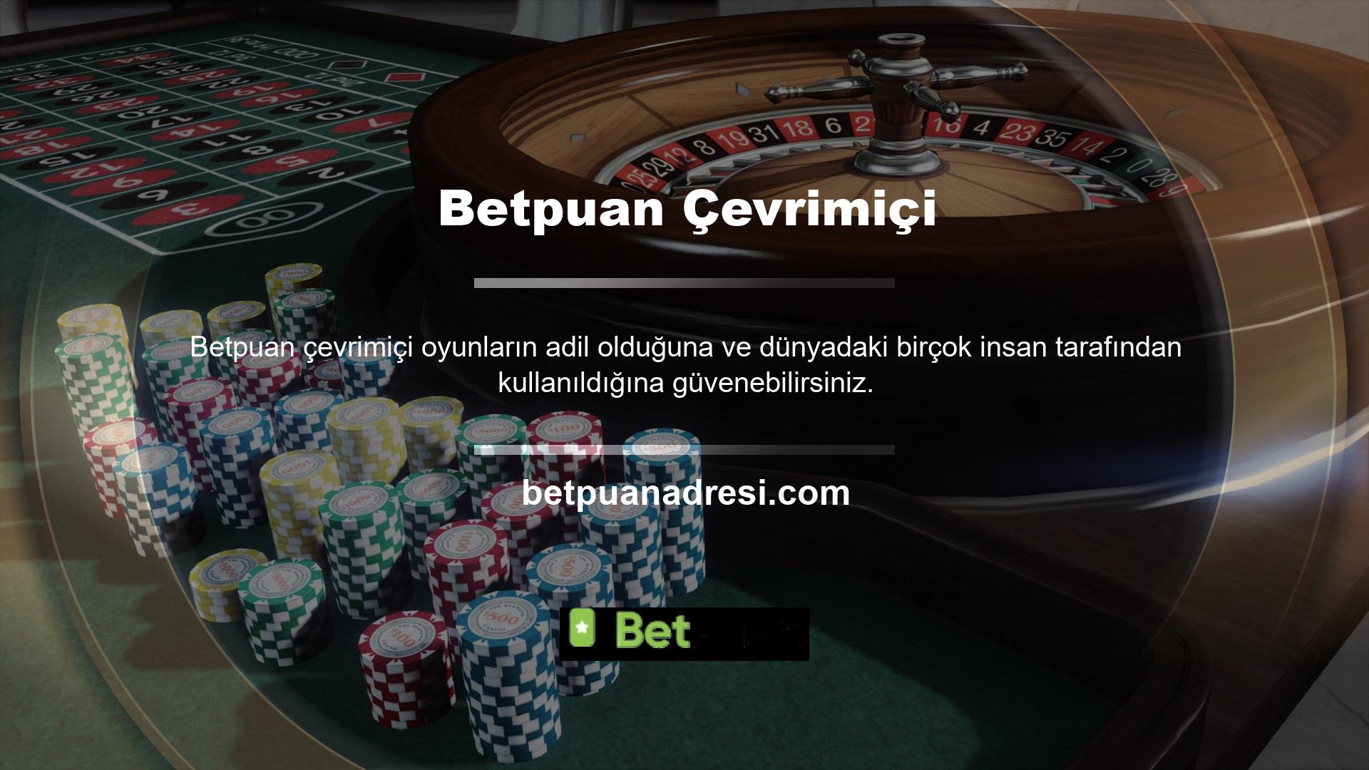Size para veren ve hemen ödeyen canlı casino sitelerini seçin